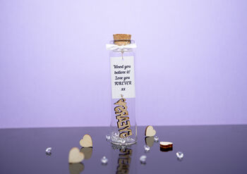 Personalised 5th Wood Anniversary Small Photo Keepsake Gift, 2 of 2