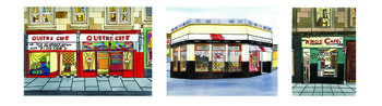 Glasgow Cafes Tea Towel, 6 of 7