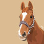 Personalised Horse Portrait Print, thumbnail 3 of 5