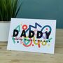 Vibrant Squiggle 90's Daddy Keeping It Cool Since… Card, thumbnail 3 of 4