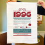 Personalised 30th Birthday Gift Microfibre Tea Towel, thumbnail 6 of 9