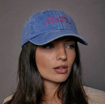 Personalised Only Here For Slogan Cap, 5 of 9