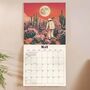 2026 Calendar | Retro Future Spacescapes | Sunday Start, thumbnail 2 of 4