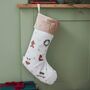 Personalised Plush Neutral Christmas Stocking, thumbnail 1 of 4
