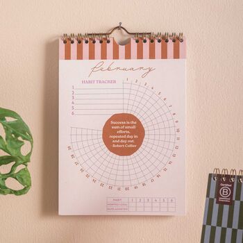 Habit Tracker | 12 Month | Boho Nouveau, 3 of 5