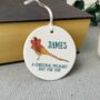 Personalised Christmas Pheasant Decoration, thumbnail 1 of 2