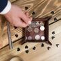 Personalised Vintage Leather Desk Tidy Coin Tray Valentine's Day Gift For Him, thumbnail 1 of 7