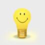 Cordless Smiley® Edison Lightbulb, thumbnail 3 of 4