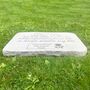 Personalised Large Rose Garden Memorial Stone 38cm X 27cm, thumbnail 5 of 11