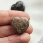 Rhodolite Crystal Heart For Love And Compassion, thumbnail 4 of 5