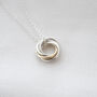 50th Gold And Silver Necklace, thumbnail 7 of 12