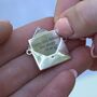 Personalised Envelope And Letter Silver Necklace, thumbnail 2 of 11