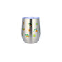 Oranges And Limes Fruit Printed Metal Thermos Tumbler, thumbnail 2 of 5