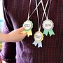 Personalised Father's Day Award Medals Craft Kit, thumbnail 5 of 12