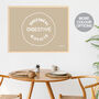 Digestive Biscuit Print Four Colour Options, thumbnail 1 of 10