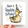 Quacking Birthday Card, thumbnail 2 of 2