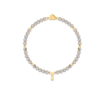 Labradorite And Gold Beads Healing Crystals Bracelet Gift, 3 of 6