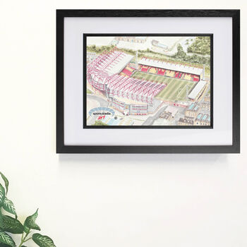 Bradford City Fc Valley Parade Stadium Art Print, 2 of 3