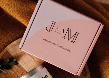 Peony And Blush Suede Wood Wick Candle, 7 of 7