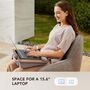 Portable Laptop Tray Lap Desk With Pillow Cushion, thumbnail 1 of 12