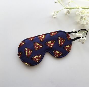 Superman Cotton Eye Mask Kids/Adults, 2 of 3