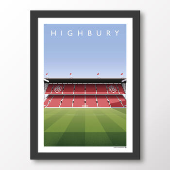 Arsenal Fc Highbury From The Centre Circle Poster, 7 of 7
