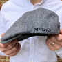 Personalised Teacher Flat Cap With Secret Message, thumbnail 1 of 5