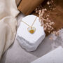 Daisy Pressed Flower Heart Jewellery Set, thumbnail 6 of 10