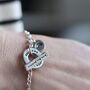Positive Message Rainbow Bracelet, thumbnail 4 of 7