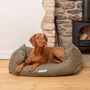 Forest Tweed Boxy Dog Bed, thumbnail 1 of 4