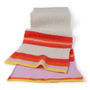 Pure Cashmere Scarf With Multistripe, thumbnail 2 of 3