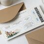 Holiday Reveal Boarding Pass Gift Voucher, thumbnail 3 of 4