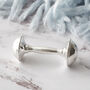Personalised Silver Plated Rattle, thumbnail 1 of 6