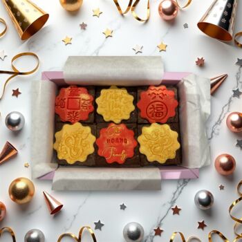 Personalised Lunar Chinese New Year Brownies, 2 of 12