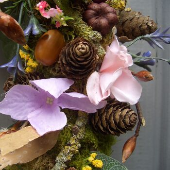 Spring Summer Hedgerow Wreath Door Wedding Home Decoration, 4 of 5