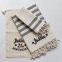 Personalised Towel Set, Birthday Gift For Her, thumbnail 1 of 12