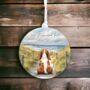 Personalised Basset Hound Dog Beach Walk Collection, thumbnail 4 of 7
