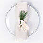 Personalised Bear Christmas Table Place Setting, thumbnail 1 of 2