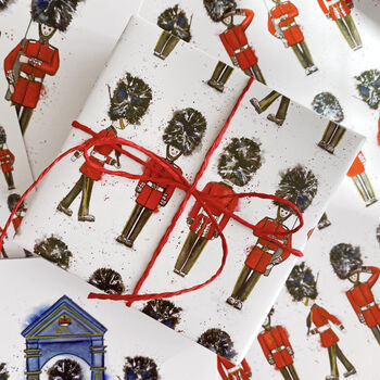 Queens Guard Luxury Gift Wrap, Wrapping Paper, 3 of 8