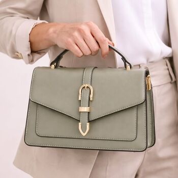 Personalised Jane Buckle Cross Body Bag, 5 of 8