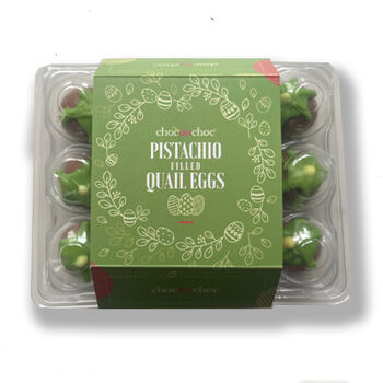 Pistachio Filled Drippy Quails Eggs | Easter Treats, 4 of 4