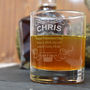 Name And Crown Engraved Whisky Tumbler, thumbnail 2 of 2