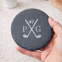 Personalised Golf Gift For Him Engraved Coaster, thumbnail 5 of 6