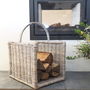 Wicker Log Basket Two Sizes, thumbnail 1 of 6