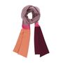 Luxury Soft Scarf In Wool And Cashmere In Multi Colours, thumbnail 2 of 4