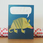 Mini Greetings Card Pack Of 10 Animals, thumbnail 4 of 11