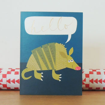 Mini Greetings Card Pack Of 10 Animals, 4 of 11