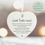 Personalised Porcelain Heart Gift For Work Best Friend, thumbnail 1 of 2