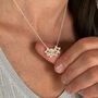 40th Birthday Star Necklace, thumbnail 3 of 4