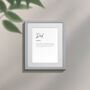 Personalised Dad Family Keepsake Framed Print, thumbnail 7 of 11